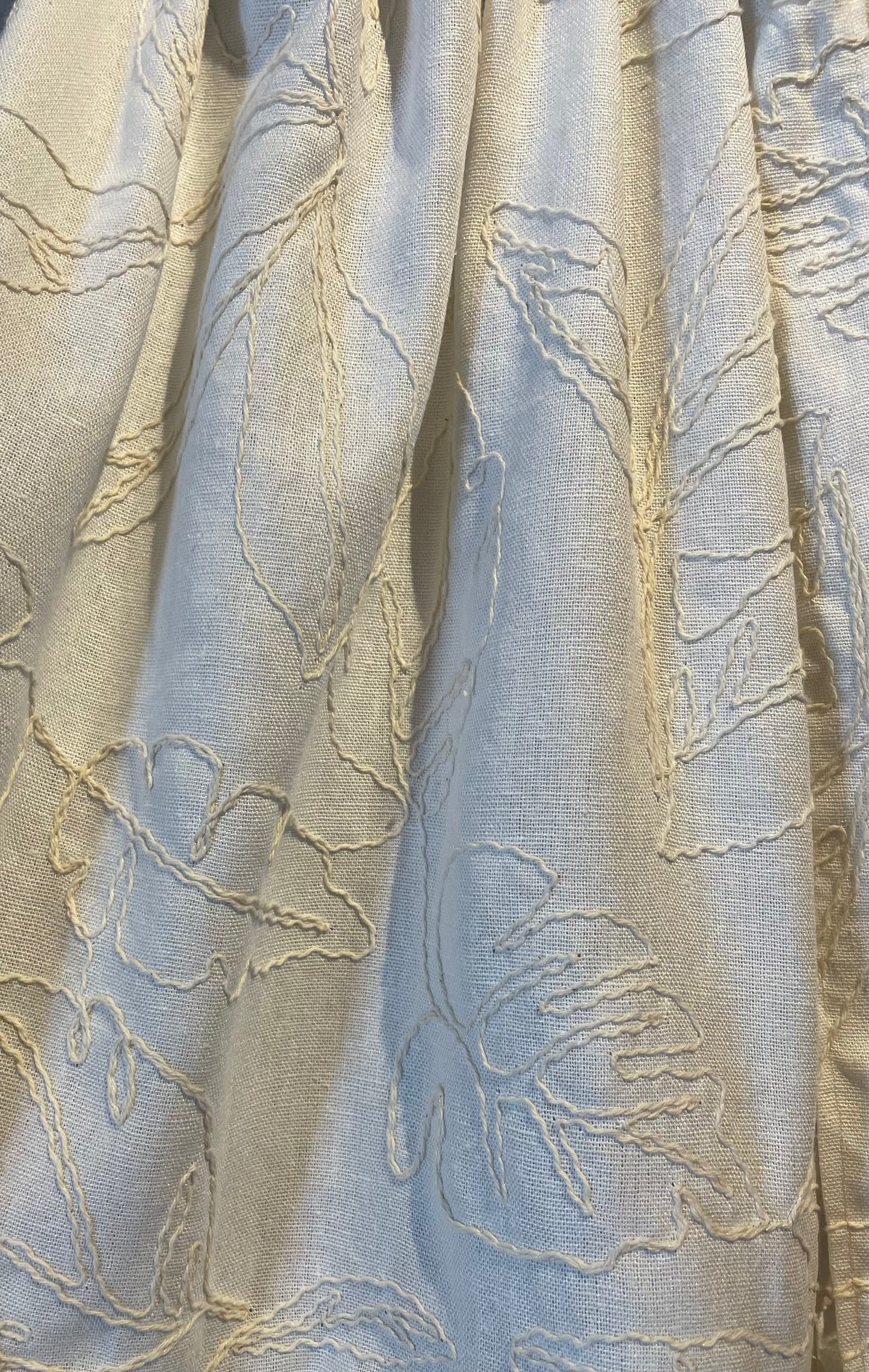 Santa Rosa Embroidered Linen Sundress