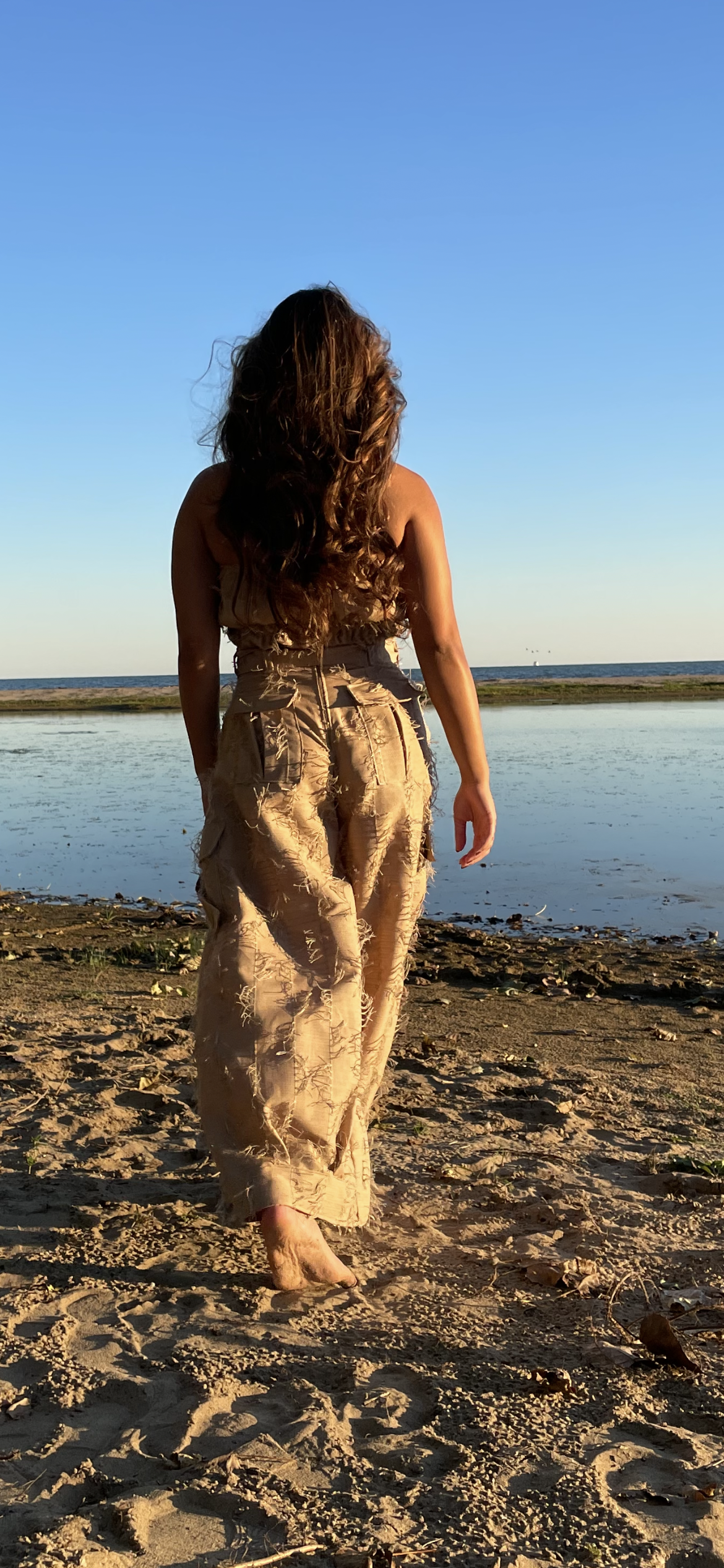 COMING SOON- “On the Fringe” Linen Cargo Pants