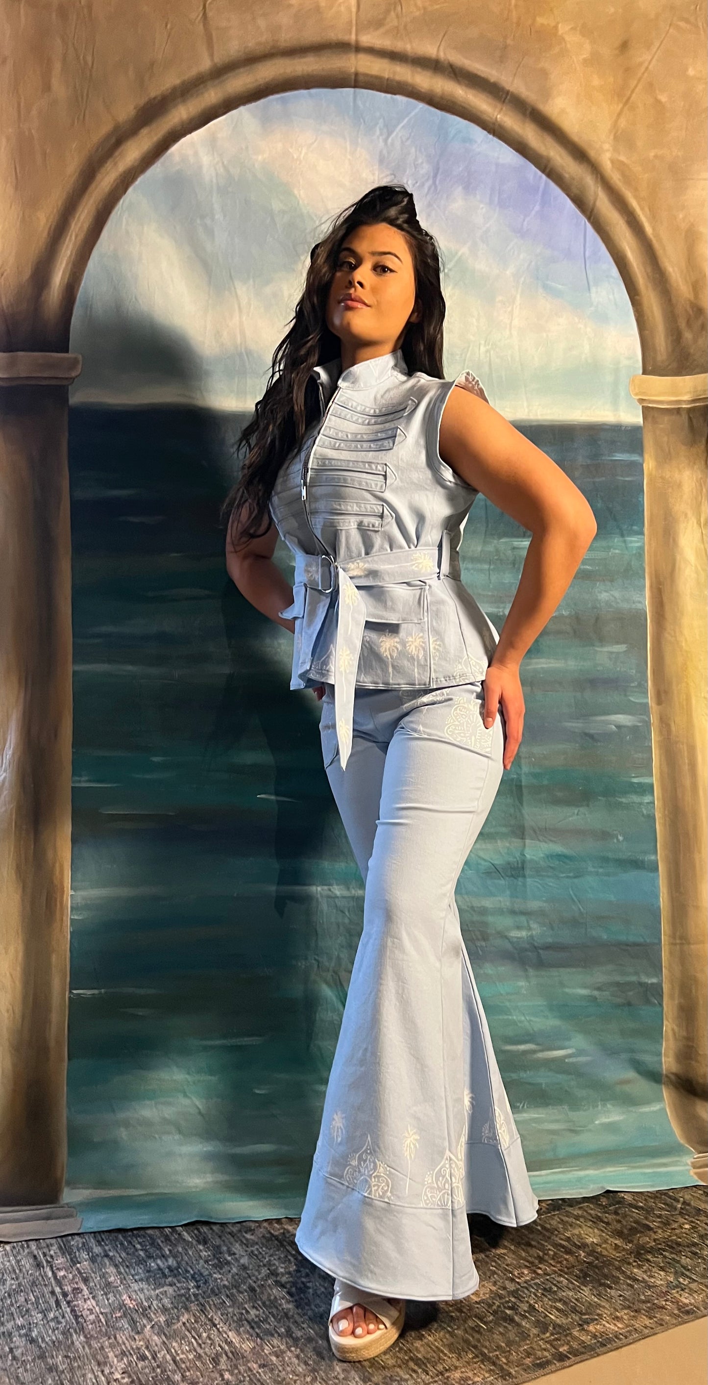 Palms High Waisted Flare Jeans - COMING SOON
