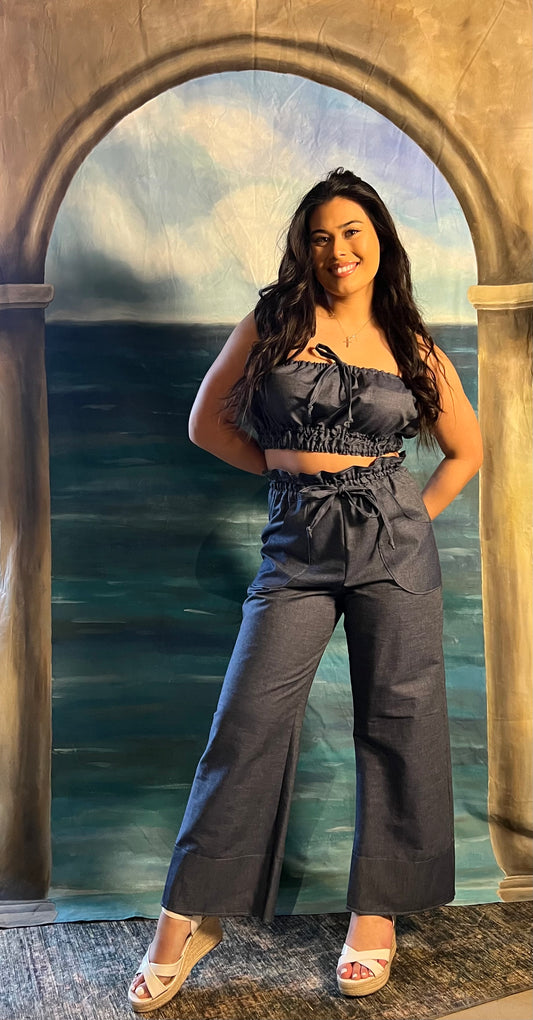 Denim Beach Pants