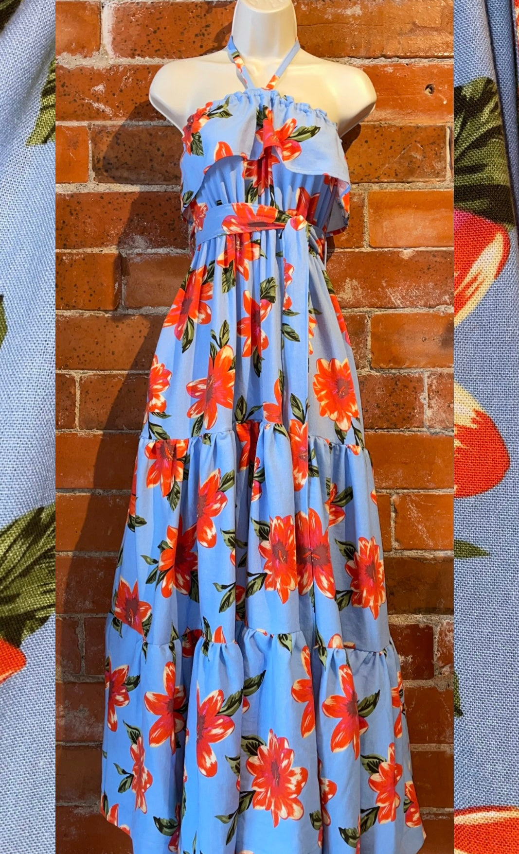 Santa Rosa Halter Sundress